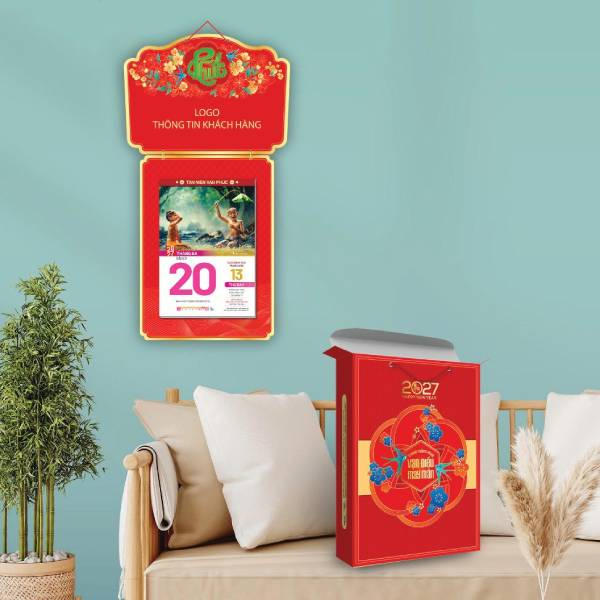 Lịch Siêu Đại 2027 - Việt Nam Sức Sống Mới - 20 x 30 cm - Phương Nam PN03