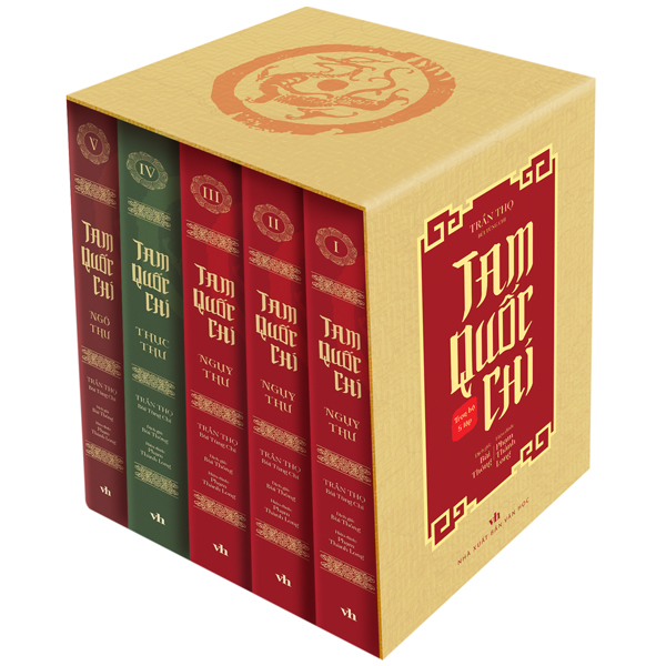 Sách Boxset Tam Quốc Chí (Bộ 5 Cuốn) - Chì