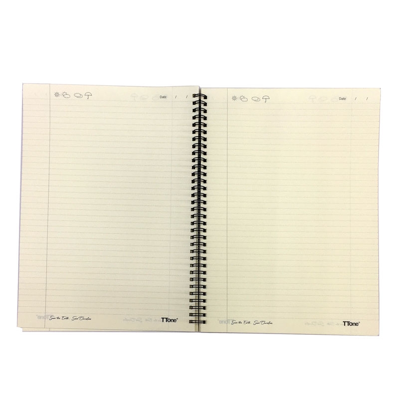 Sổ Lò Xo Notebook A4 200 Trang Tân Thuận Tiến - Màu Tím - FAHASA.COM