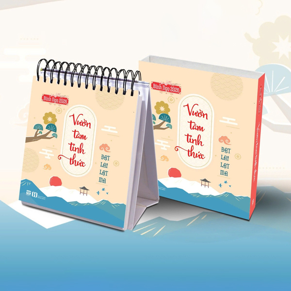 Lịch Bàn 2026 - Vườn Tâm Tỉnh Thức