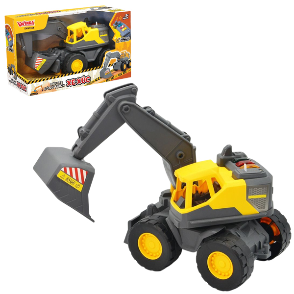 Đồ Chơi Mô Hình Xe Công Trình - Xe Xúc - Winka DK81368