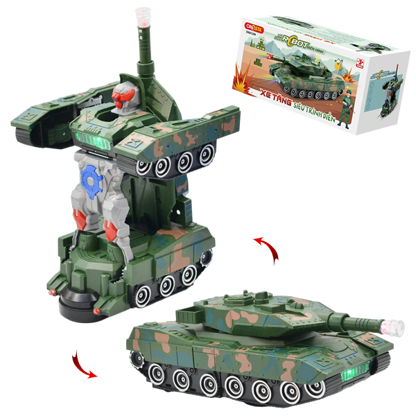 Đồ Chơi Robot Biến Hình Xe Tăng - Siêu Trình Diễn - Cresta DK81399