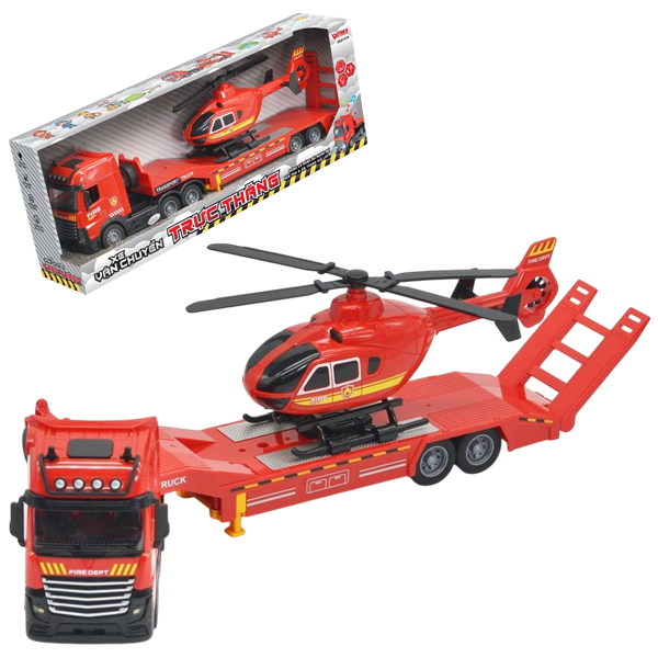 Đồ Chơi Mô Hình Xe Vận Chuyển Trực Thăng - Winka DK81470