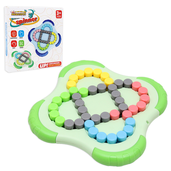 Đồ Chơi Thử Thách Trí Tuệ IQ Rubik Hạt Xoay Nhiều Màu - DD1808-38