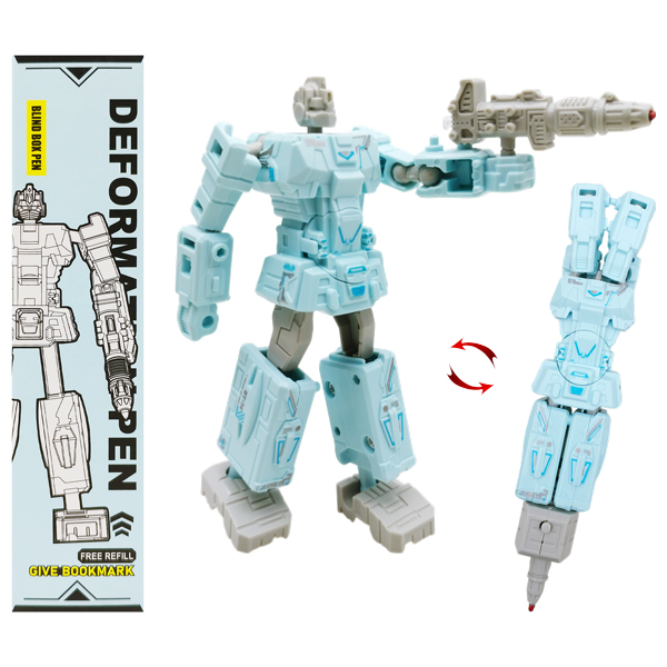 Đồ Chơi Bút Biến Hình Robot - Hang Wing LM658-2 - Màu Xanh Dương