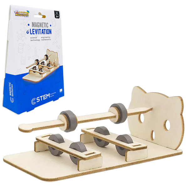 Đồ Chơi Lắp Ráp Stem Bằng Gỗ - Thí Nghiệm Đệm Từ Nam Châm Chân Không - Chuang Huang CH2090