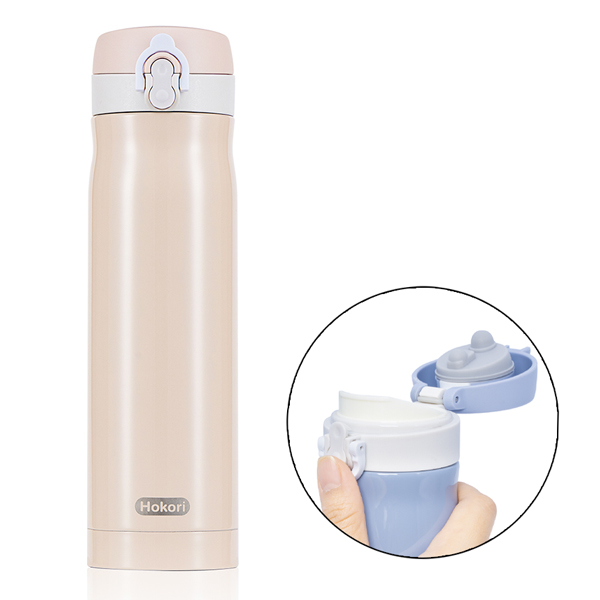 Bình Giữ Nhiệt Sunny 500 ml - Hokori 0122 - Màu Hồng