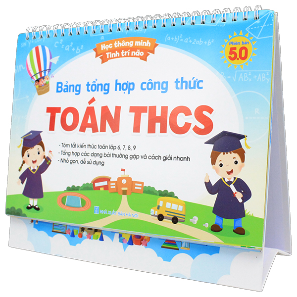 Sách Bảng Tổng Hợp Công Thức Toán THCS - Hợp Trang