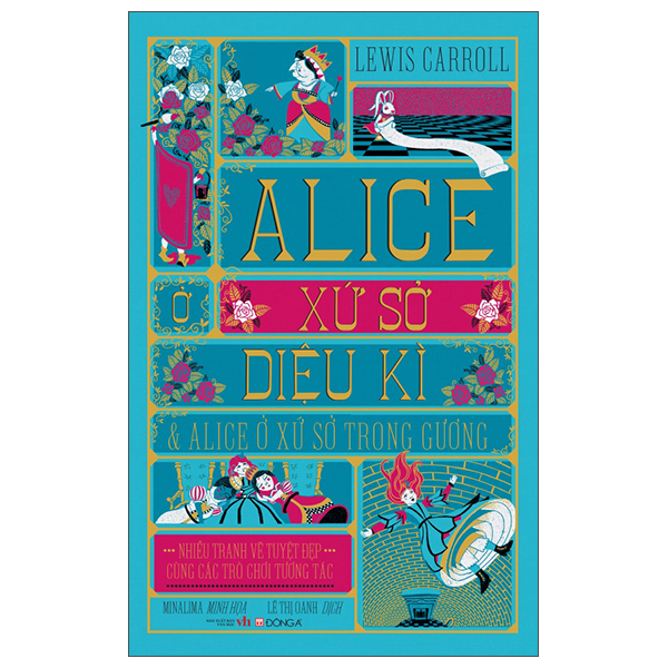 [Phiên chợ sách cũ] Alice Ở Xứ Sở Diệu Kì Và Alice Ở Xứ Sở Trong Gương (Bìa Cứng)