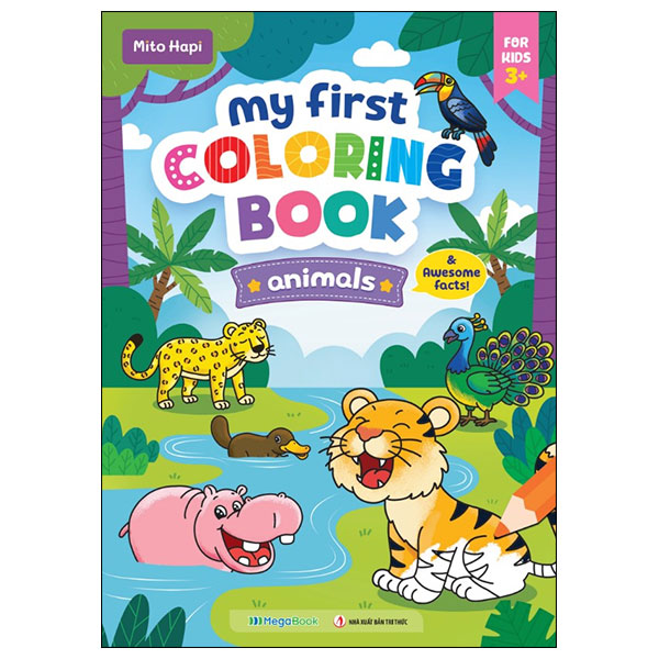 My First Coloring Book - Animals