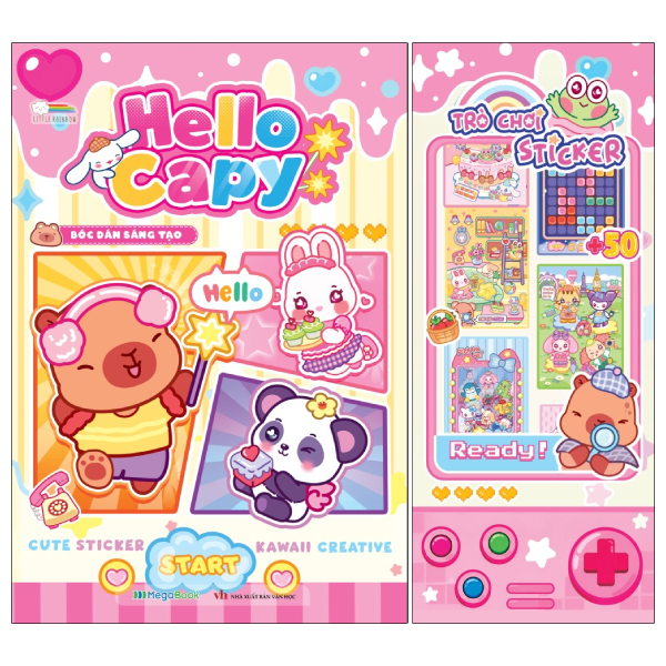 Hello Capy - Bóc Dán Sáng Tạo