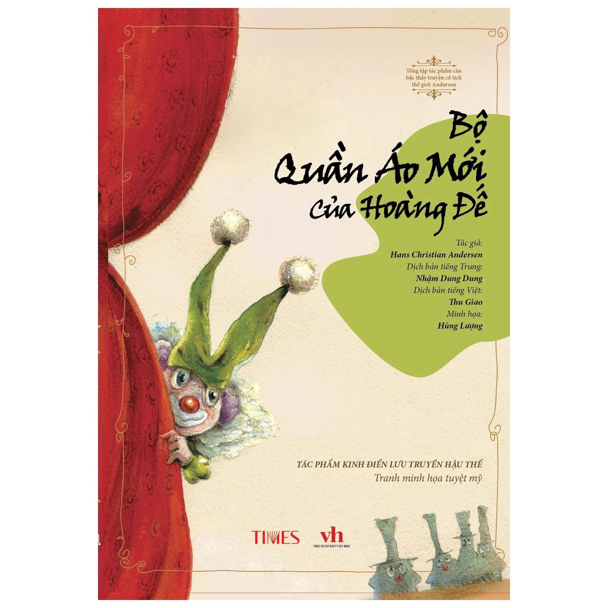 Sách Bộ Quần Áo Mới Của Hoàng Đế - Tác Phẩm Kinh Điển Lưu Truyền - Lưu Vân