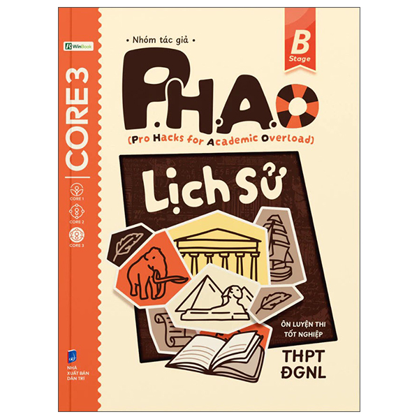 Sách P.H.A.O - Pro Hacks For Academic Overload - Lịch Sử - Ôn Luyện Thi Tốt N - Nhóm Dolphin