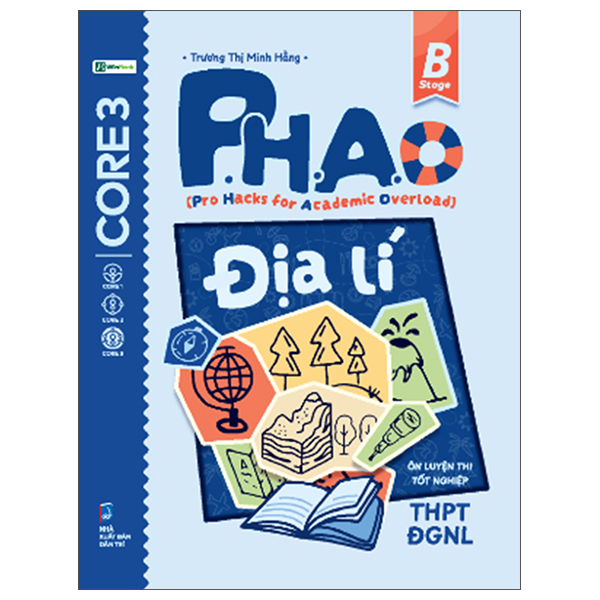 P.H.A.O - Pro Hacks For Academic Overload - Địa Lí - Ôn Luyện Thi Tốt Nghiệp THPT-ĐGNL
