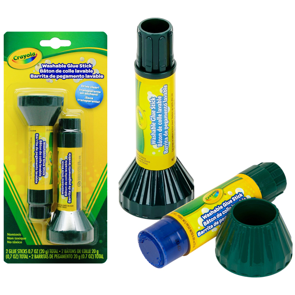 Bộ Đôi Keo Dán Dạng Thỏi - Dễ Tẩy Rửa - Crayola