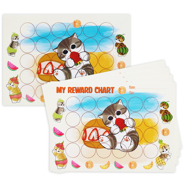 Phiếu Tích Điểm Sticker Khen Thưởng A4 - Teenage KT-05 (5 Tờ/Xấp)