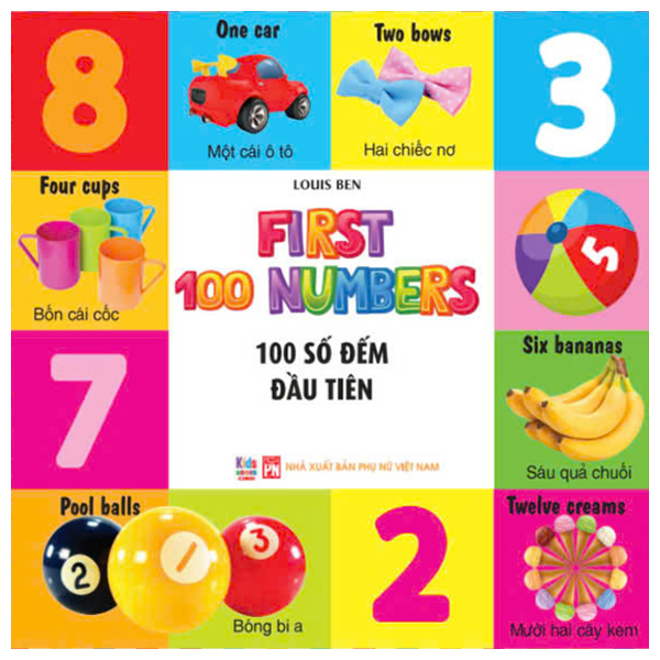 First 100 Numbers - 100 Số Đếm Đầu Tiên