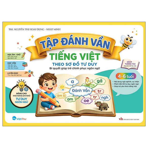 Tập Đánh Vần Tiếng Việt Theo Sơ Đồ Tư Duy - Bí Quyết Giúp Trẻ Chinh Phục Ngôn Ngữ