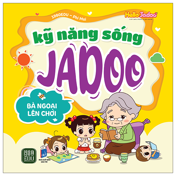 Sách Hello Jadoo - Kỹ Năng Sống Jadoo - Bà Ngoại Lên Chơi - 1980Edu