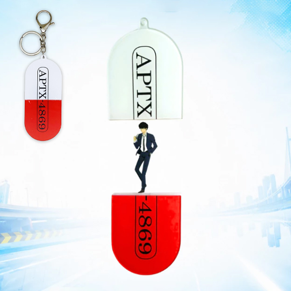 Móc Khóa Acrylic Detective Conan Movie 2026 - Tagger APTX-4869 - Matsuda