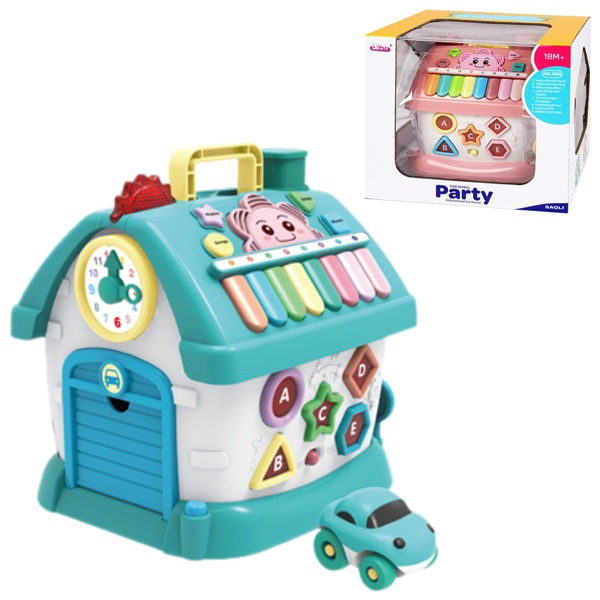 Đồ Chơi Ngôi Nhà Đa Năng - Màu Hồng - Baoli 1903#B - Màu Xanh Dương