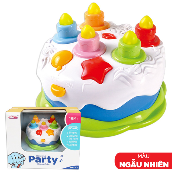 Đồ Chơi Bánh Sinh Nhật Vui Nhộn - Baoli 602