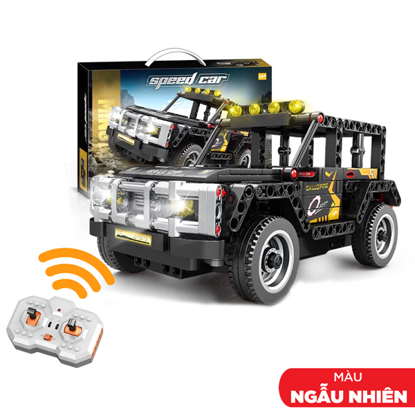 Đồ Chơi Lắp Ráp Xe Địa Hình Điều Khiển Từ Xa Tỉ Lệ 1:24 -  Mingdi 8705 (313 Mảnh Ghép)