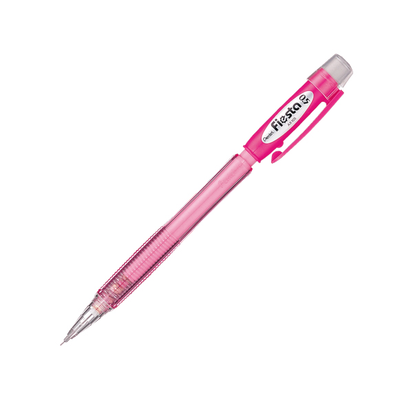 Bút Chì Bấm Fiesta Có Tẩy 0.5 mm - Pentel AX105-BE - Thân Màu Đỏ