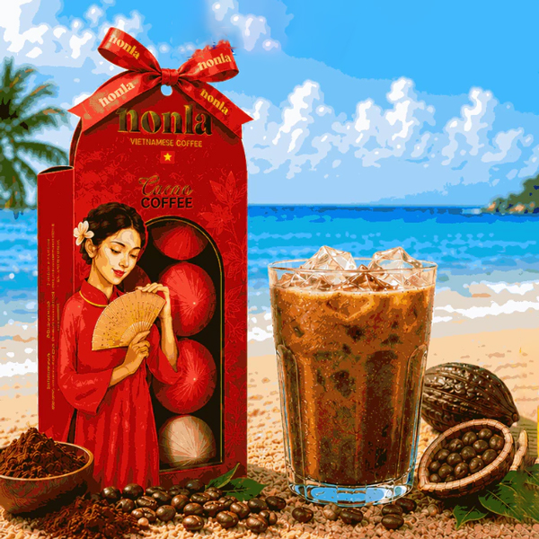 Hộp 8 Viên Cà Phê Vị Cacao - Nonla Coffee