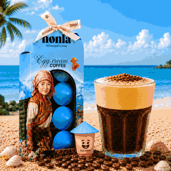 Hộp 8 Viên Cafe Vị Kem Trứng - Nonla Coffee
