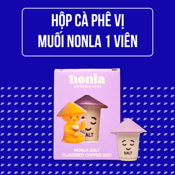 Hộp 1 Viên Cafe Vị Muối - Nonla Coffee