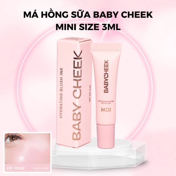 Má Hồng Baby Cheek - MOI #01 - Rosie (Mini Size)