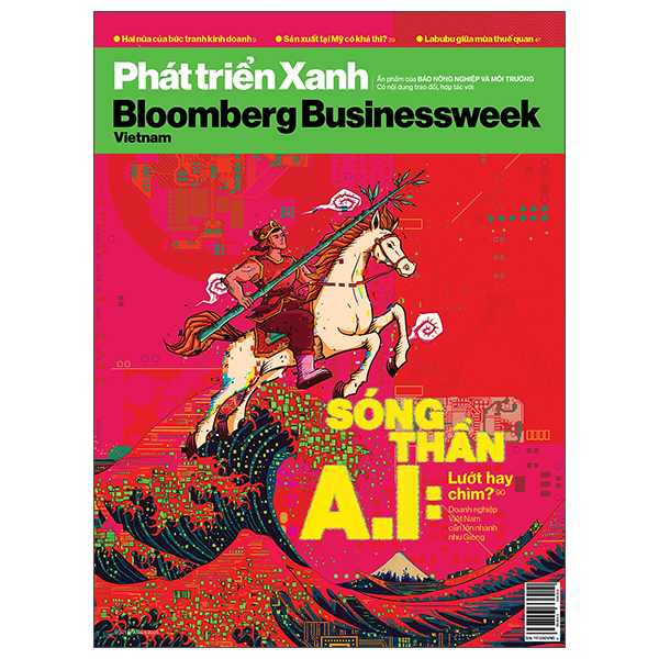 Tạp Chí Phát Triển Xanh Blooberg Businessweek - Số Tháng 6/2025 - Sóng Thần A.I - Lướt Hay Chìm?