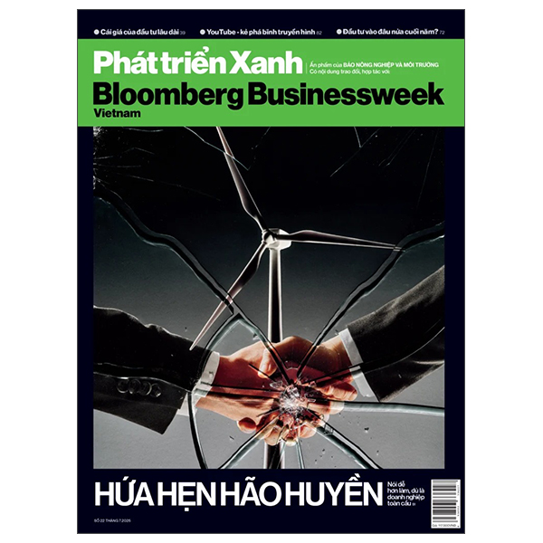 Tạp Chí Phát Triển Xanh Blooberg Businessweek - Số Tháng 7/2025 - Nóng Từ Thuế Quan Đến Biến Đổi Khí Hậu
