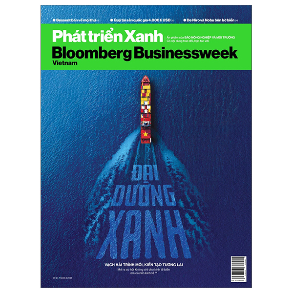 Tạp Chí Phát Triển Xanh Blooberg Businessweek - Số Tháng 9/2025 - Đại Dương Xanh - Vạch Hải Trình Mới, Kiến Tạo Tương Lai