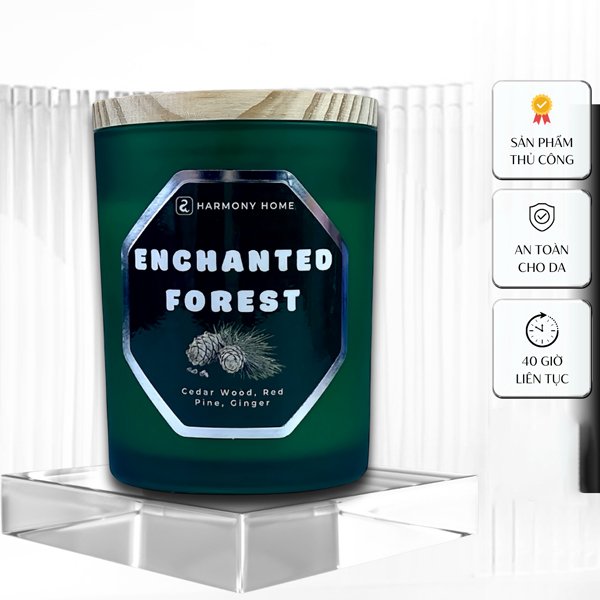 Nến Thơm Harmony Home 150g - Enchanted Forest