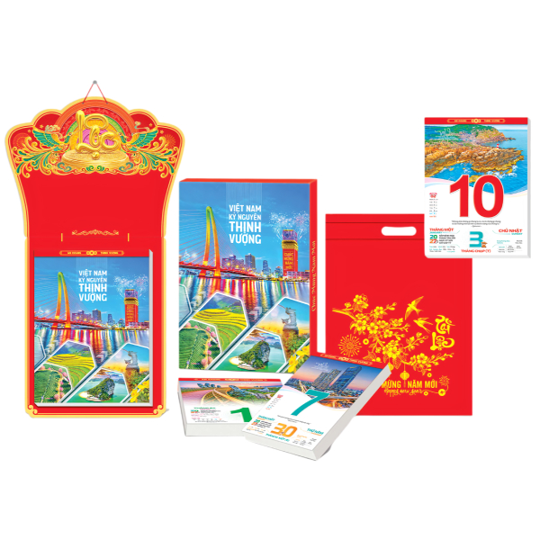 Lịch Cực Đại 2027 - Việt Nam Kỹ Nguyên Thịnh Vượng - Đầu Chữ Lộc - Hoa Niên HN06