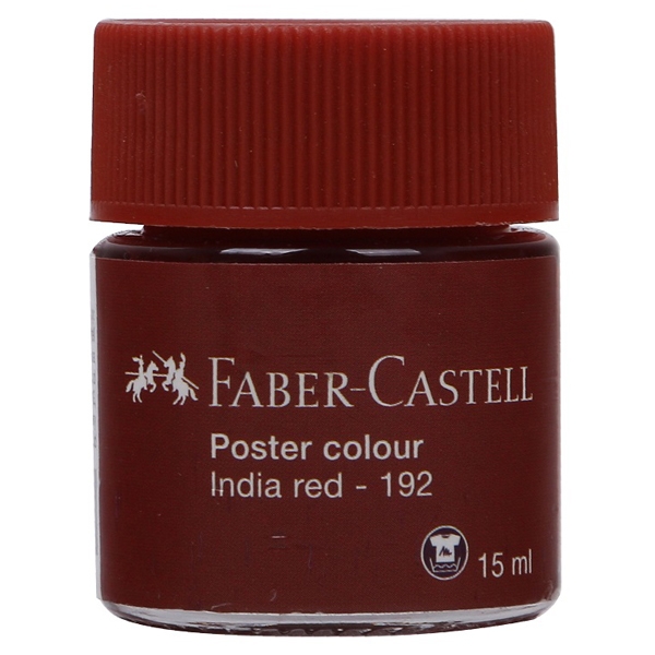 Màu Vẽ Poster 15 ml - Faber-Castell 192 - India Red
