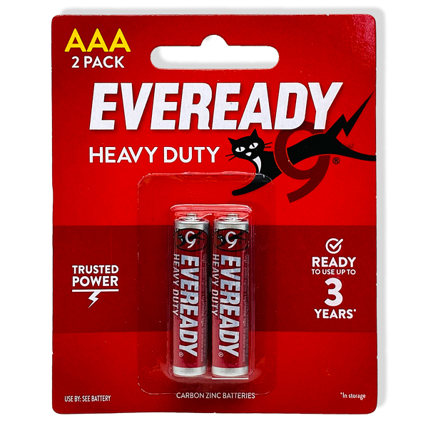 Vỉ 2 Pin Eveready Heavy Duty 1012 AAA BP2