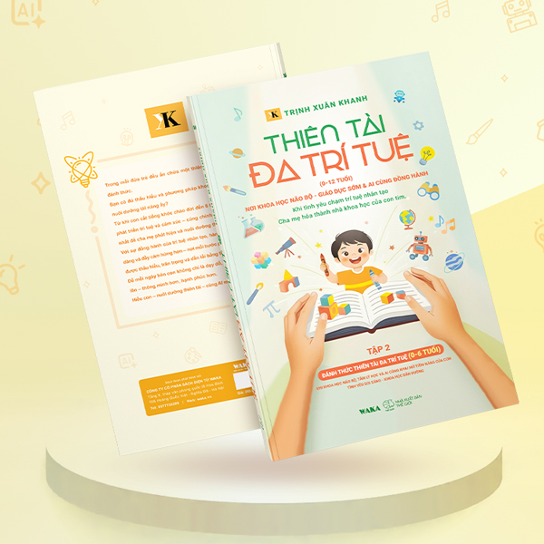 Thiên Tài Đa Trí Tuệ (0-12 Tuổi) - Tập 2 - Đánh Thức Thiên Tài Đa Trí Tuệ (0-6 Tuổi)