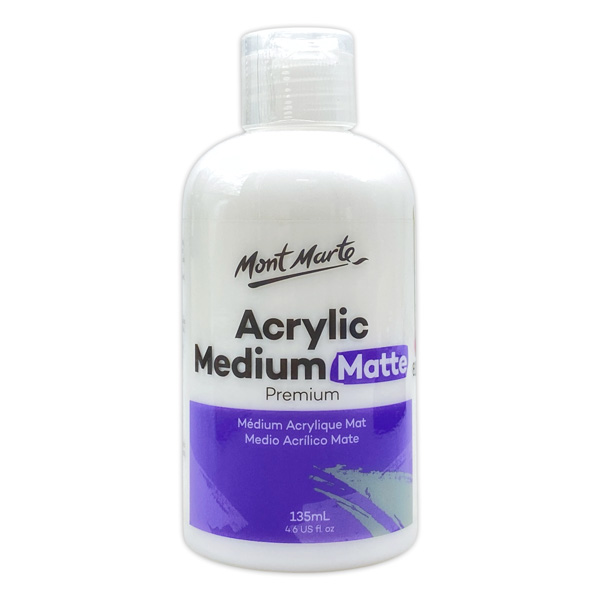 Dung Môi Phủ Bóng Dành Cho Màu Acrylic 135 ml - Mont Marte MAMD0002_V05