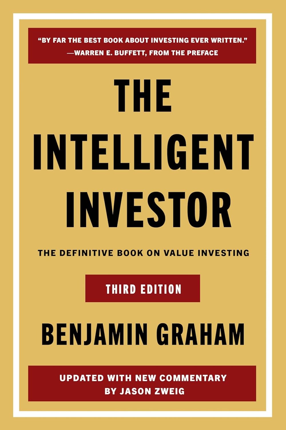 The Intelligent Investor - The Definitive Book on Value Investing