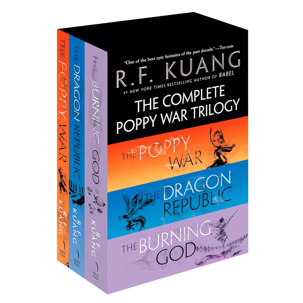 The Complete Poppy War Trilogy Boxed Set: The Poppy War + The Dragon Republic + The Burning God