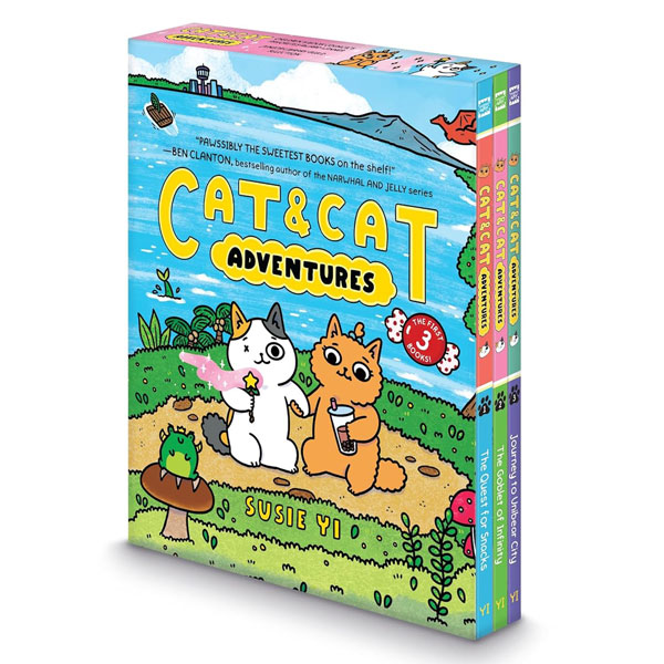 Cat & Cat Adventures #1-3- Book Box Set