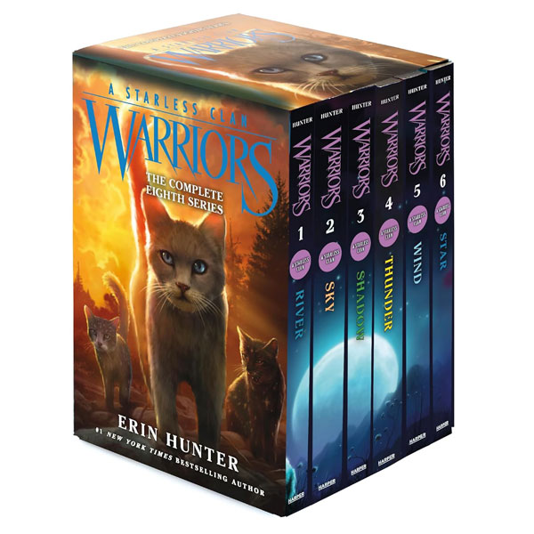 Warriors - A Starless Clan Box Set - Volumes 1 To 6