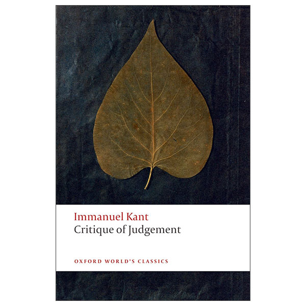 Critique Of Judgement - Oxford World's Classics