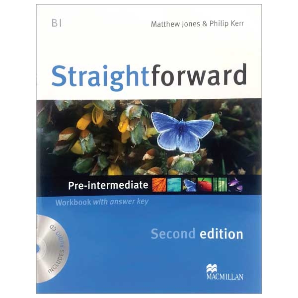 [Phiên chợ sách cũ] Straightforward Pre-intermediate Level: Workbook with Key + CD