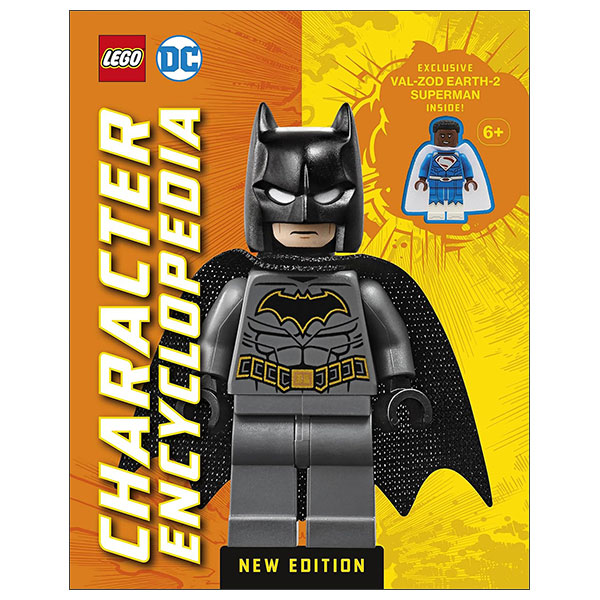 LEGO DC Character Encyclopedia New Edition (With Exclusive LEGO DC Minifigure) - Hard Back