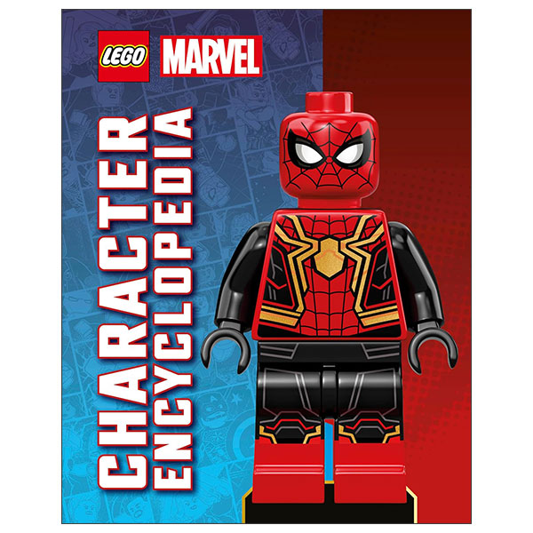 LEGO Marvel Character Encyclopedia (With Exclusive Captain America Minifigure) - Hard Back