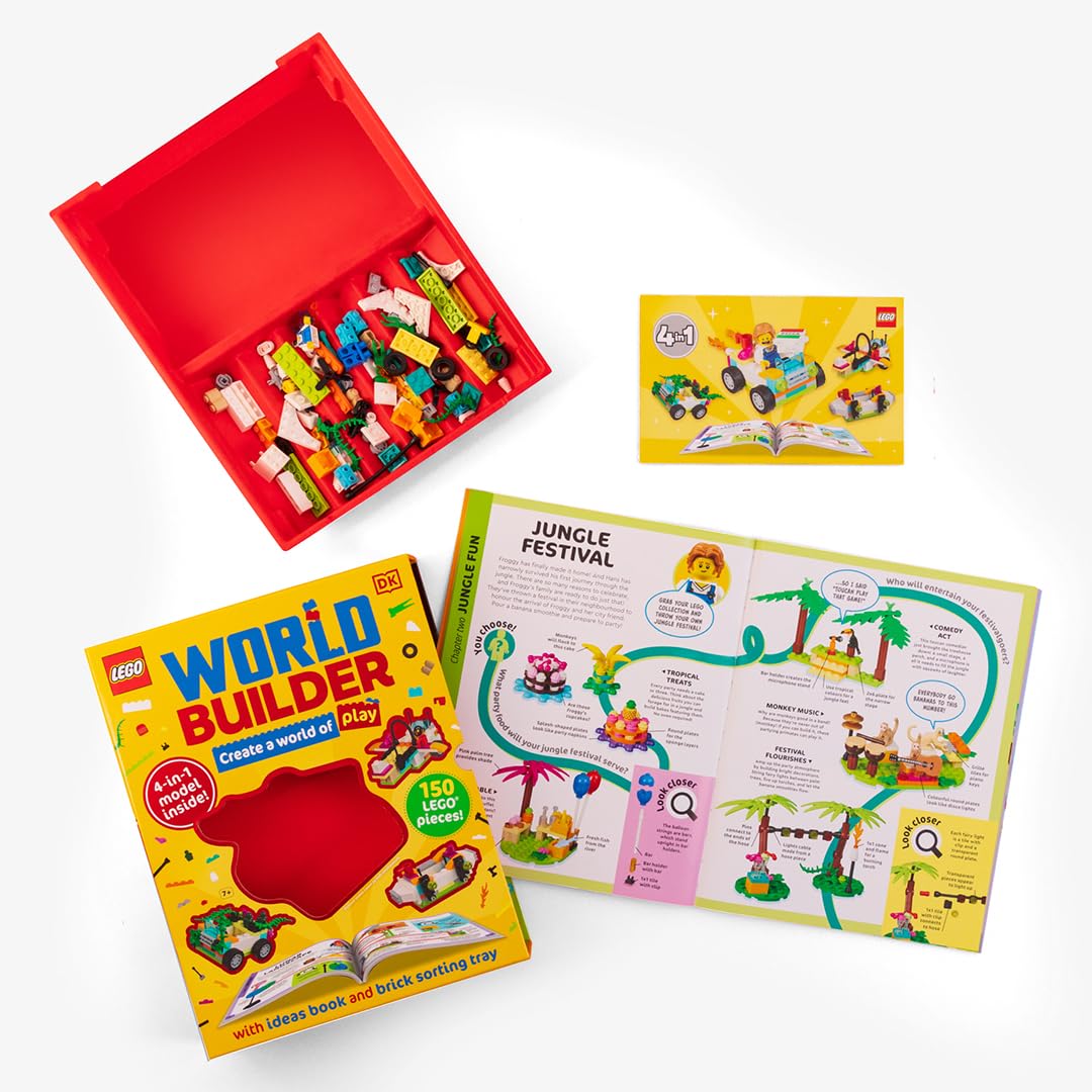 LEGO World Builder (Create A World Of Play With 4-In-1 Model And 150+ Build Ideas) - Hard Back